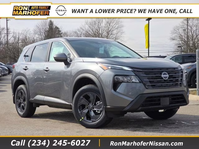 2026 Gun Metallic Nissan Rogue SV AWD SUV