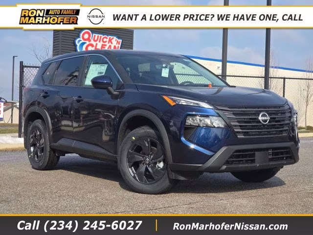 2026 Deep Ocean Blue Pearl Nissan Rogue SV AWD SUV