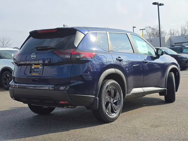 2026 Deep Ocean Blue Pearl Nissan Rogue SV AWD SUV