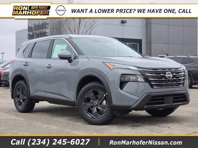 2026 Boulder Gray Pearl Nissan Rogue SV AWD SUV