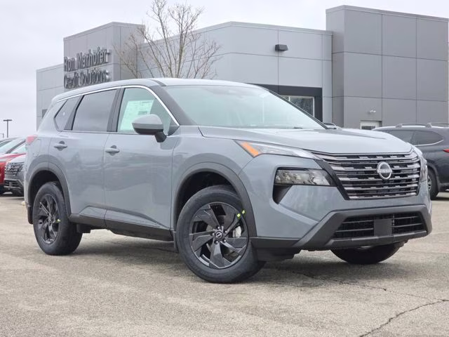 2026 Boulder Gray Pearl Nissan Rogue SV AWD SUV