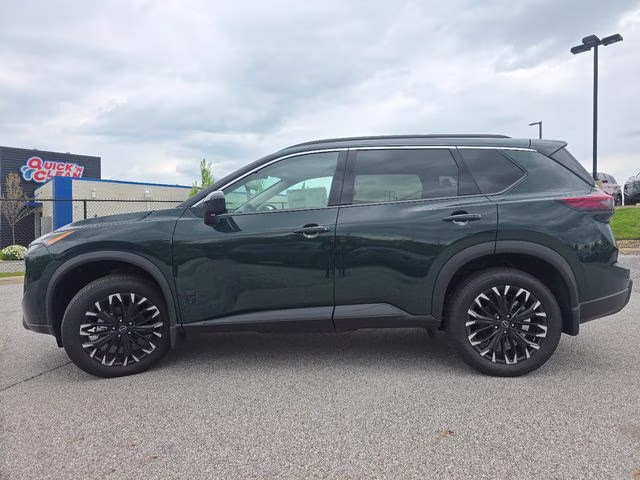 2026 Obsidian Green Nissan Rogue Dark Armor AWD SUV