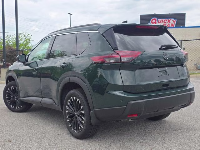 2026 Obsidian Green Nissan Rogue Dark Armor AWD SUV