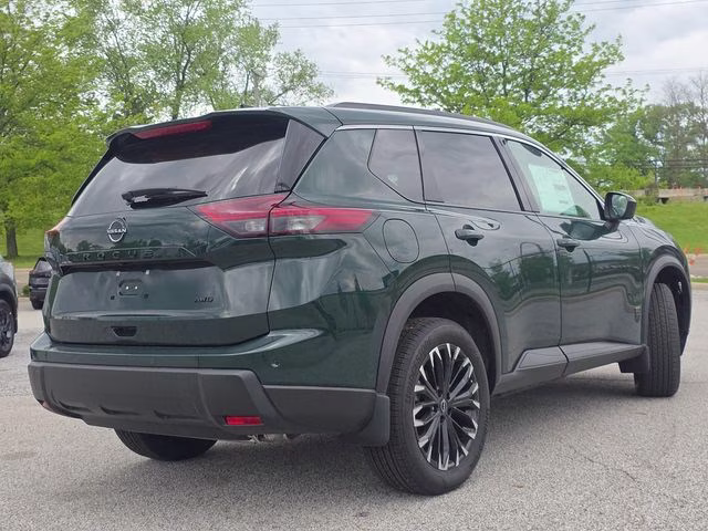 2026 Obsidian Green Nissan Rogue Dark Armor AWD SUV