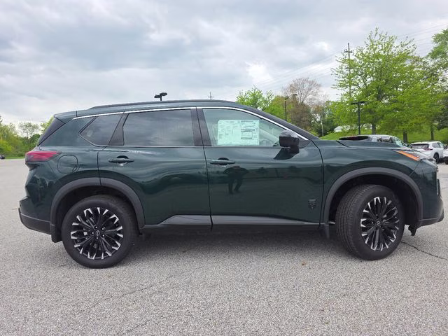 2026 Obsidian Green Nissan Rogue Dark Armor AWD SUV
