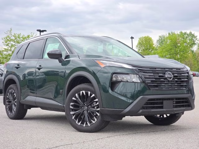 2026 Obsidian Green Nissan Rogue Dark Armor AWD SUV