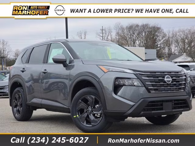 2026 Gun Metallic Nissan Rogue SV AWD SUV