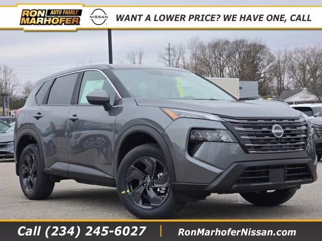 2026 Gun Metallic Nissan Rogue SV AWD SUV