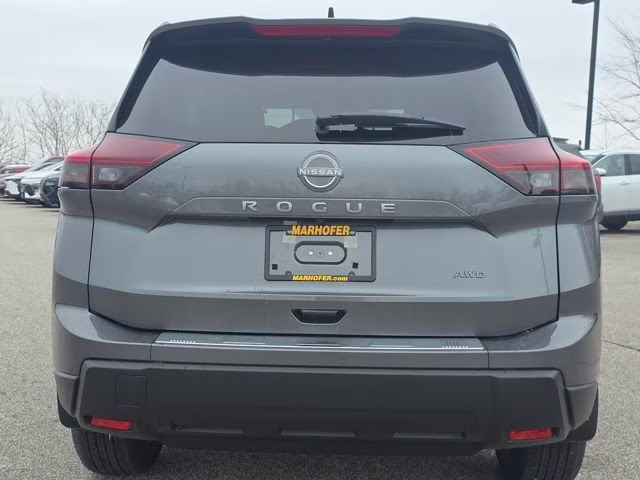 2026 Gun Metallic Nissan Rogue SV AWD SUV