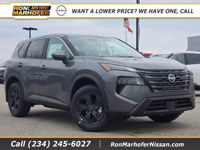 2026 Gun Metallic Nissan Rogue SV AWD SUV