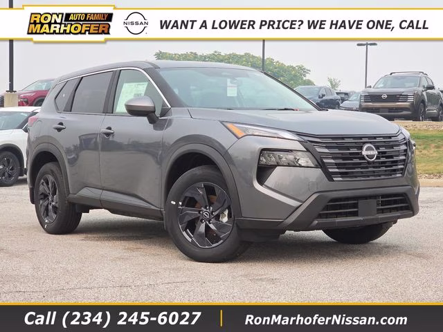 2026 Gun Metallic Nissan Rogue SV AWD SUV