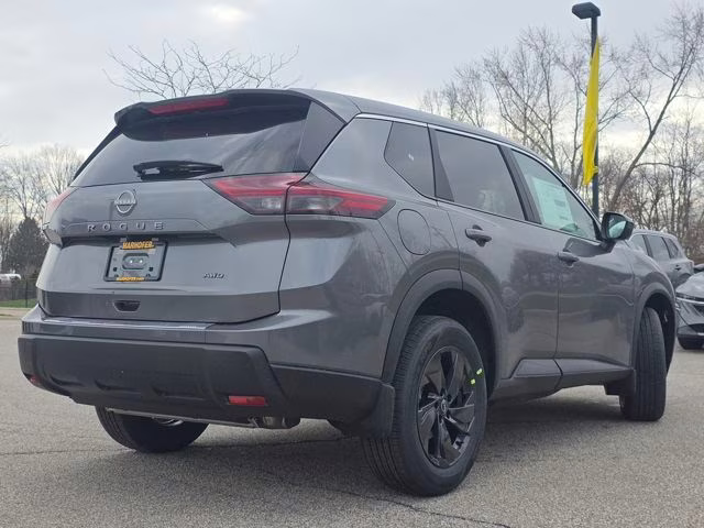 2026 Gun Metallic Nissan Rogue SV AWD SUV