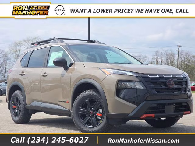 2026 Baja Storm Metallic Nissan Rogue Rock Creek AWD SUV