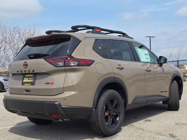 2026 Baja Storm Metallic Nissan Rogue Rock Creek AWD SUV