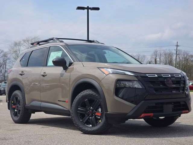 2026 Baja Storm Metallic Nissan Rogue Rock Creek AWD SUV