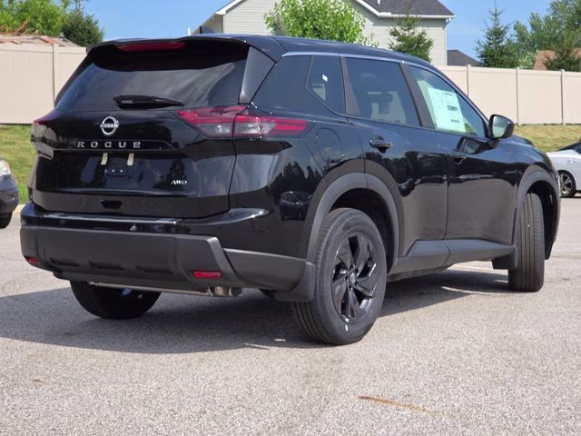 2026 Super Black Nissan Rogue SV AWD SUV