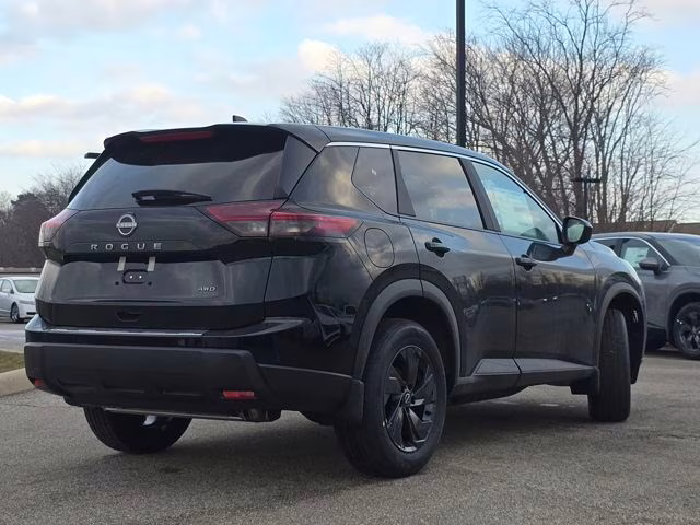 2026 Super Black Nissan Rogue SV AWD SUV