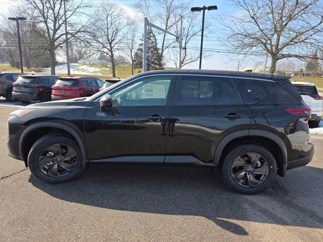 2026 Super Black Nissan Rogue SV AWD SUV
