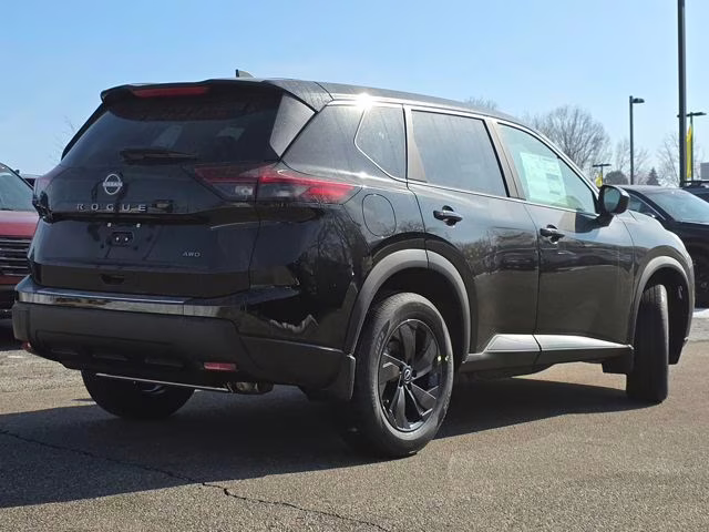 2026 Super Black Nissan Rogue SV AWD SUV