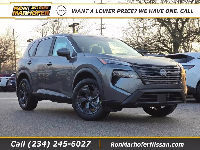 2026 Gun Metallic Nissan Rogue SV AWD SUV