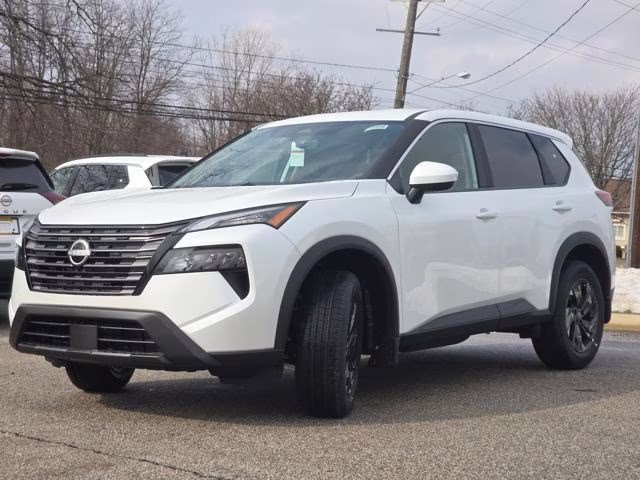 2026 Everest White Pearl Tricoat Nissan Rogue SV AWD SUV