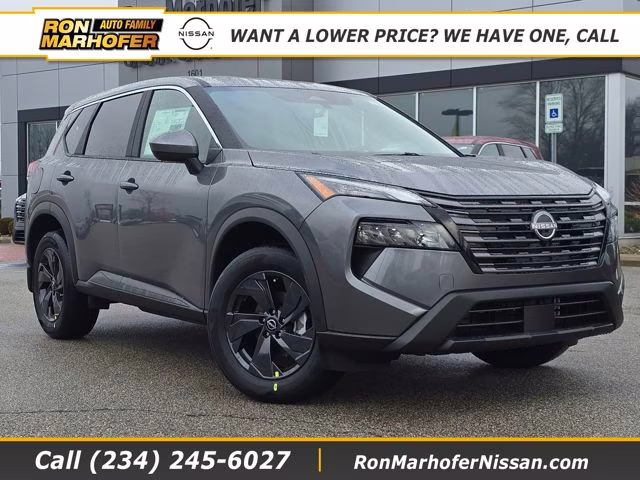 2026 Gun Metallic Nissan Rogue SV AWD SUV