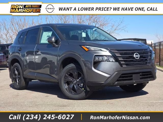 2026 Gun Metallic Nissan Rogue SV AWD SUV