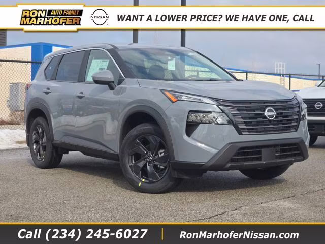 2026 Boulder Gray Pearl Nissan Rogue SV AWD SUV