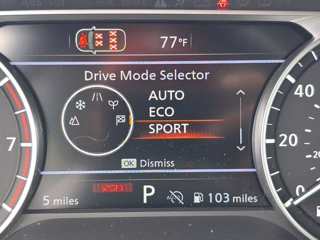 2026 Everest White Pearl Tricoat Nissan Rogue Dark Armor AWD SUV