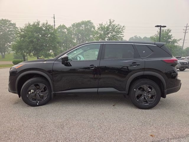 2026 Super Black Nissan Rogue SV AWD SUV