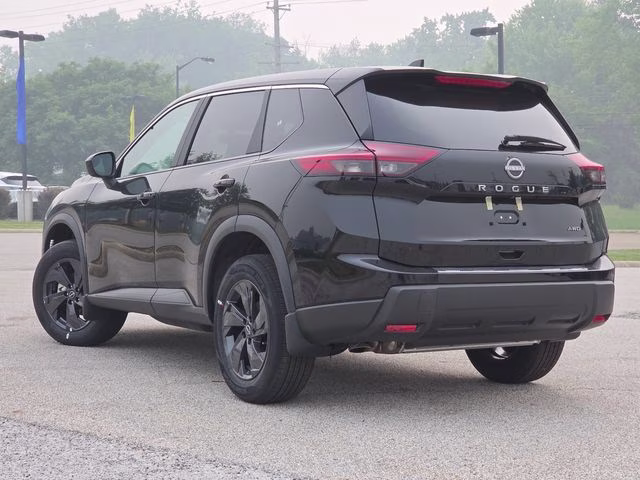 2026 Super Black Nissan Rogue SV AWD SUV