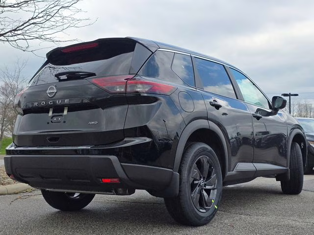 2026 Super Black Nissan Rogue SV AWD SUV