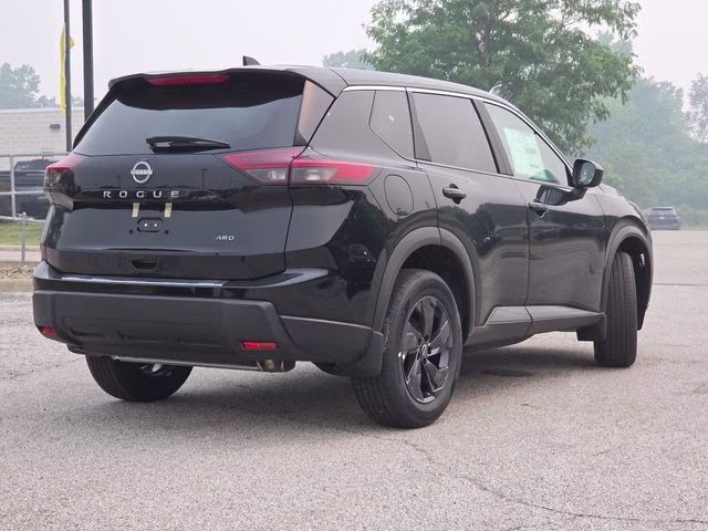 2026 Super Black Nissan Rogue SV AWD SUV