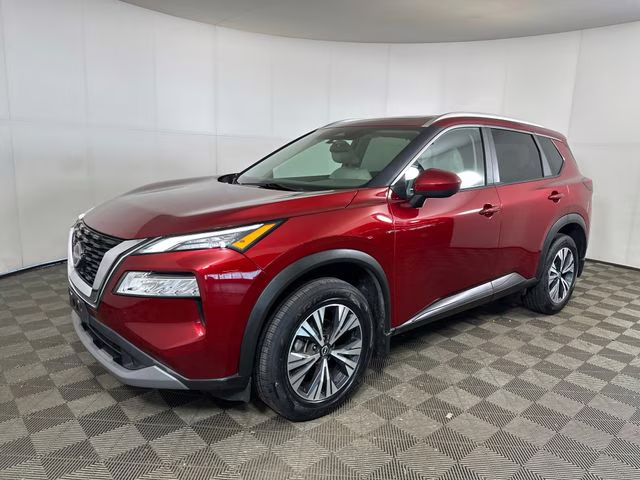 2023 Scarlet Ember Tintcoat Nissan Rogue SV AWD SUV