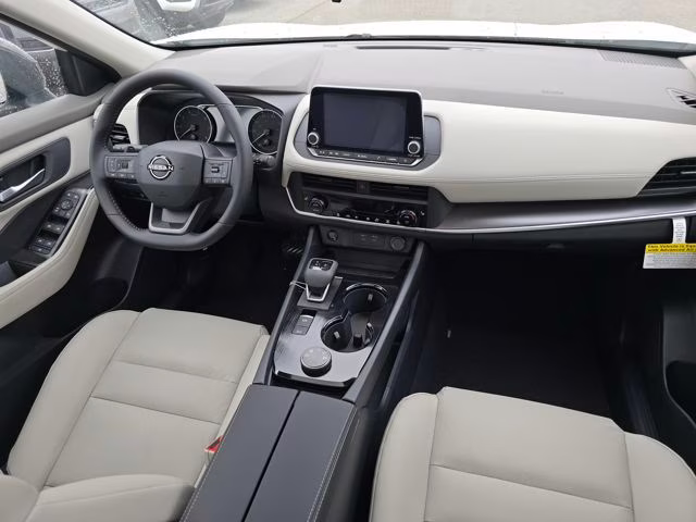 2026 Everest White Pearl Tricoat Nissan Rogue Dark Armor AWD SUV