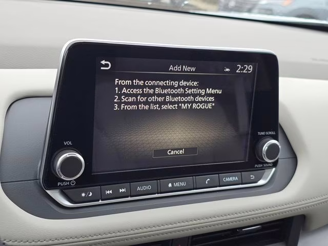 2026 Everest White Pearl Tricoat Nissan Rogue Dark Armor AWD SUV