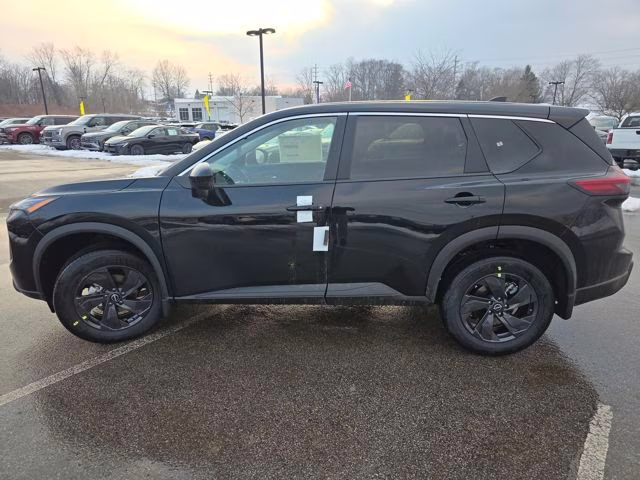 2026 Super Black Nissan Rogue SV AWD SUV
