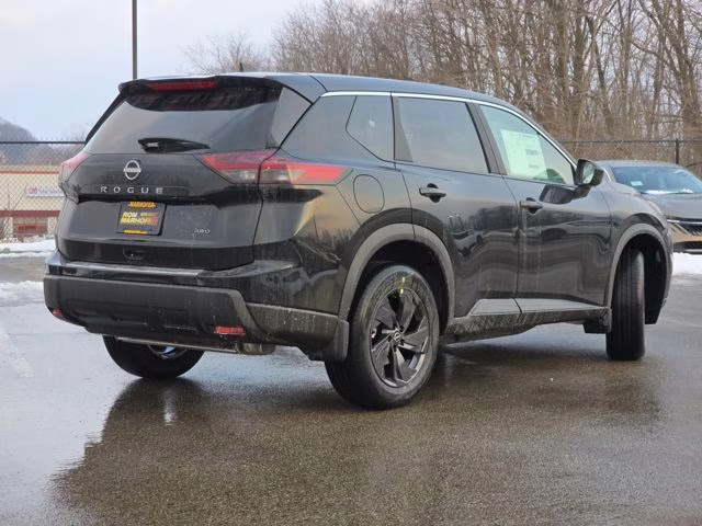 2026 Super Black Nissan Rogue SV AWD SUV