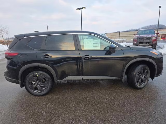 2026 Super Black Nissan Rogue SV AWD SUV