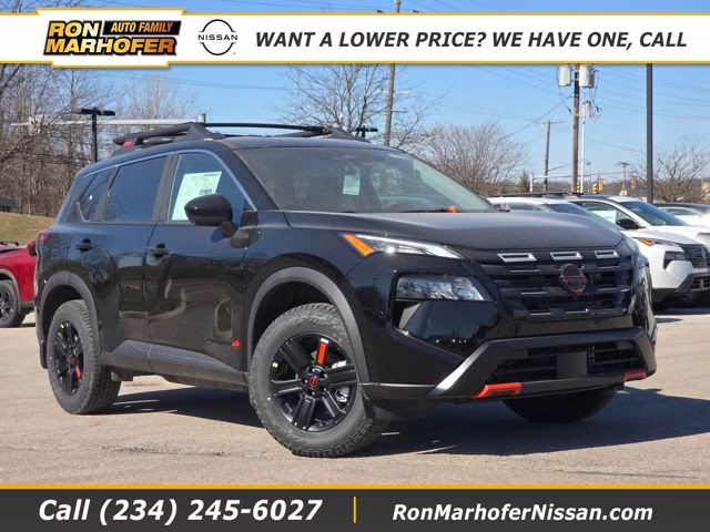2026 Super Black Nissan Rogue Rock Creek AWD SUV