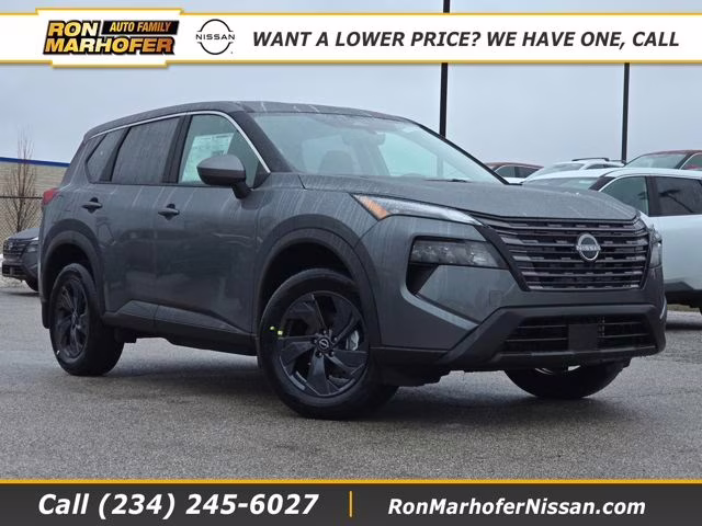 2026 Gun Metallic Nissan Rogue SV AWD SUV