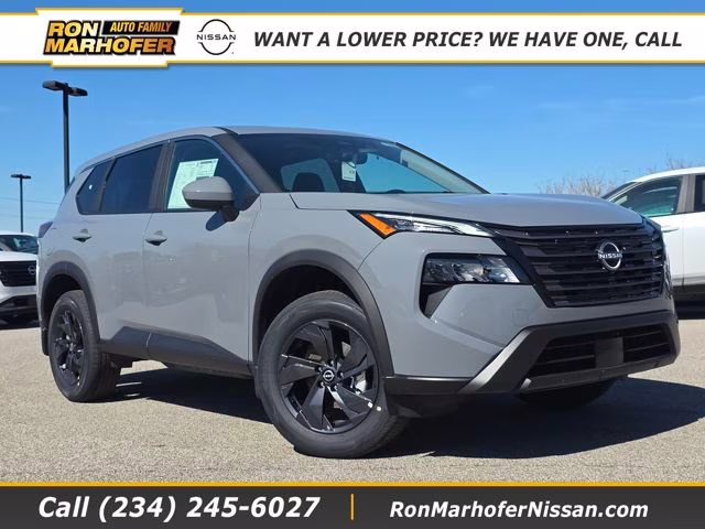 2026 Boulder Gray Pearl Nissan Rogue SV AWD SUV