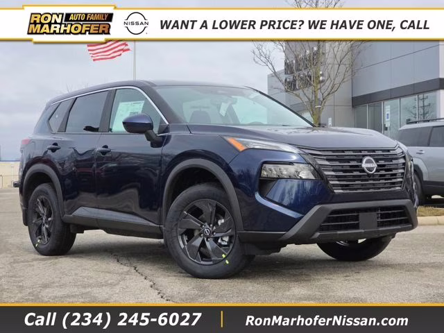 2026 Deep Ocean Blue Pearl Nissan Rogue SV AWD SUV