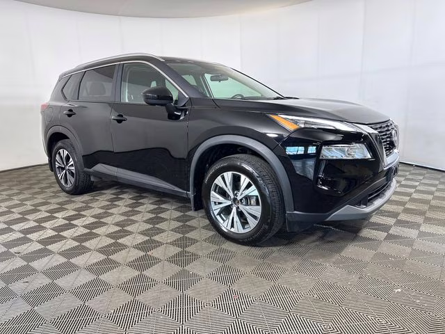2023 Super Black Nissan Rogue SV AWD SUV