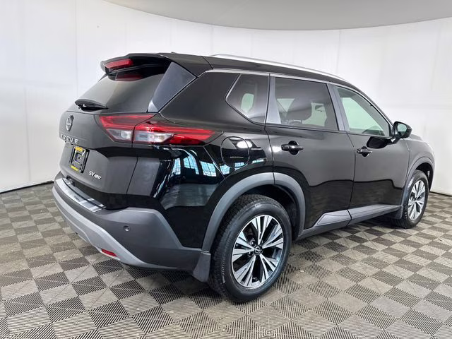 2023 Super Black Nissan Rogue SV AWD SUV