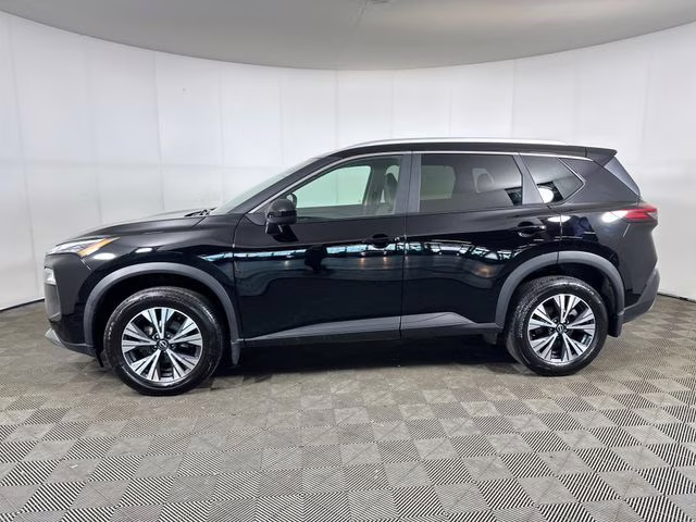 2023 Super Black Nissan Rogue SV AWD SUV