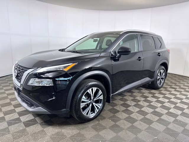 2023 Super Black Nissan Rogue SV AWD SUV