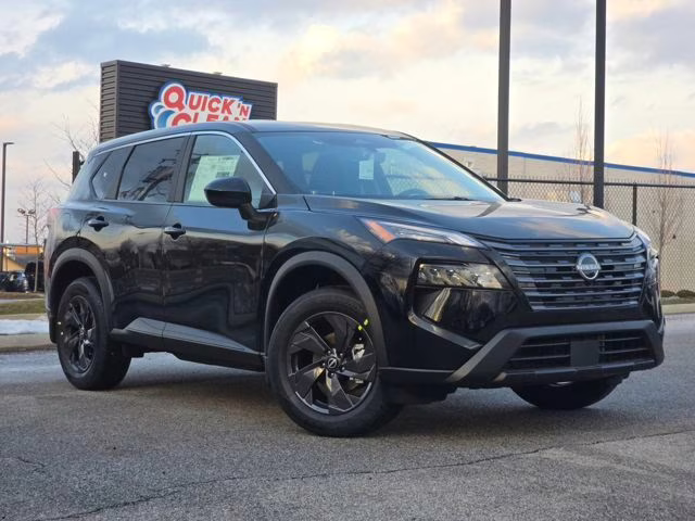 2026 Super Black Nissan Rogue SV AWD SUV