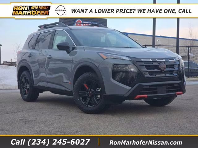 2026 Boulder Gray Pearl Nissan Rogue Rock Creek AWD SUV