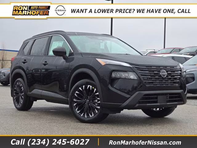 2026 Super Black Nissan Rogue Dark Armor AWD SUV